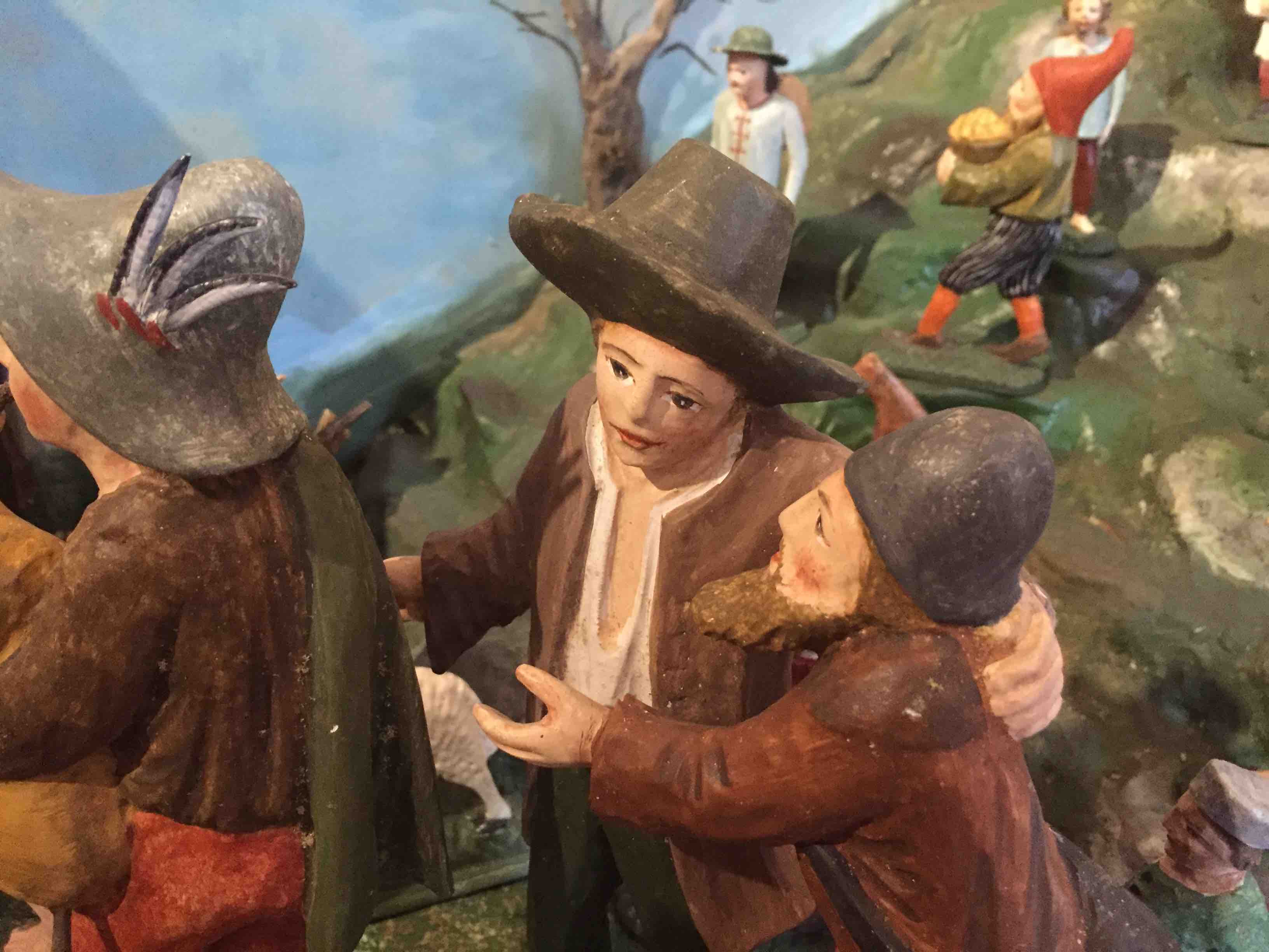 unsere Krippe von Valentin Jagersberger / Ulrich Diel OSB Pfarre Altenmarkt an der Enns